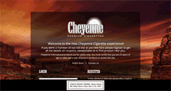 Desktop Screenshot of cheyennecigarettes.com